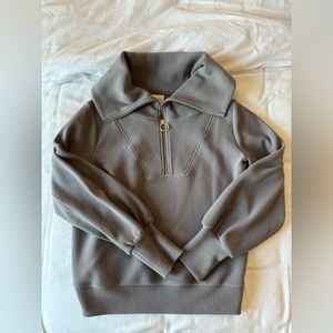 Varley Vine sweatshirt, Deep Charcoal, size XS